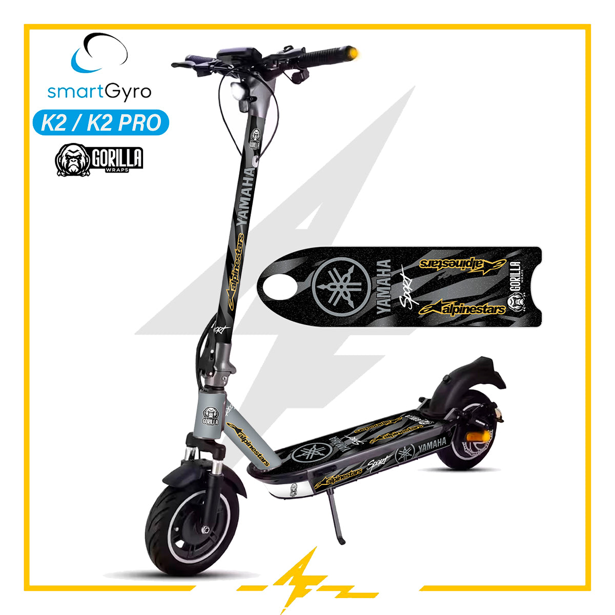 Vinilo para patinete eléctrico Smartgyro K2 Yamaha Alpinestars
recambios patinete eléctrico
tienda de repuestos de patinetes eléctricos
recambios patinetes
repuestos de patinetes
accesorios patinete eléctrico
accesorios patinete
repuestos patinete
piezas de patinete eléctrico
piezas patinete electrico
ruedas patinete
taller del patinete
piezas de repuesto patinete eléctrico
af scooters